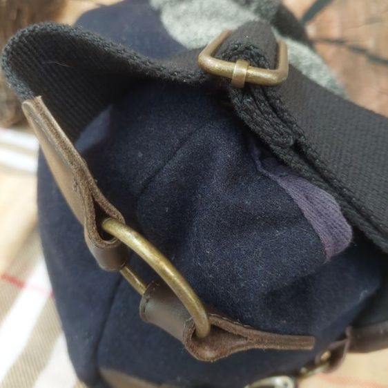 🐩Harris tweed 🏴󠁧󠁢󠁳󠁣󠁴󠁿 Scoatland :กระเป๋าสวยสภาพเยี่ยม รูปที่ 5