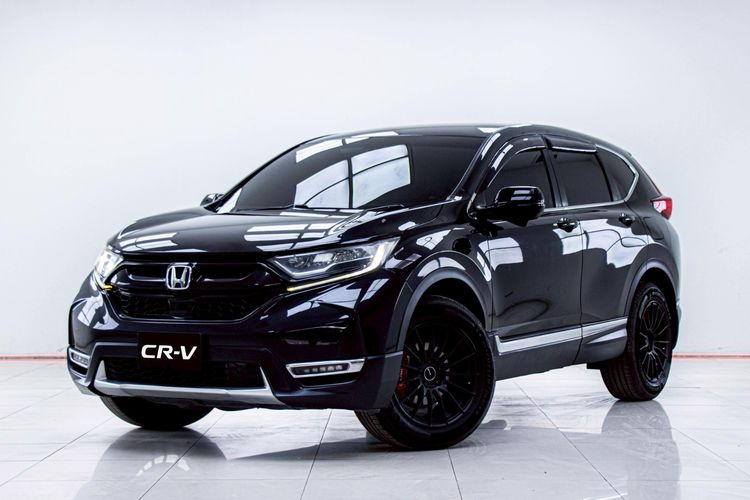 Honda CR-V 2019 1.6 EL 4WD Utility-car เบนซิน ไม่ติดแก๊ส เกียร์อัตโนมัติ ดำ รูปที่ 4