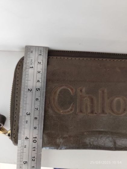 กระเป๋าสตางค์ Chloe สีเขียวทหาร มือสองขายตามสภาพขอคนรับได้ รูปที่ 18