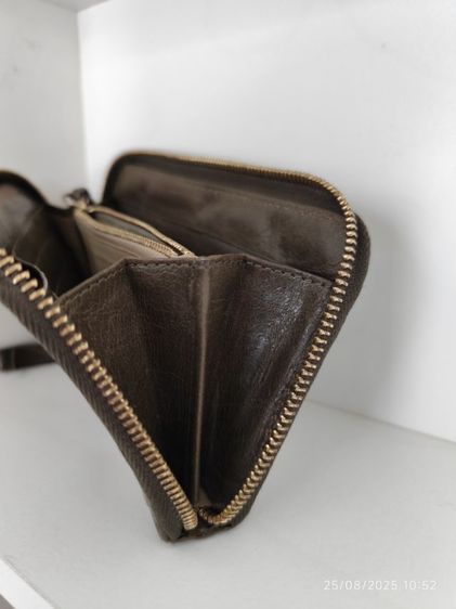 กระเป๋าสตางค์ Chloe สีเขียวทหาร มือสองขายตามสภาพขอคนรับได้ รูปที่ 13