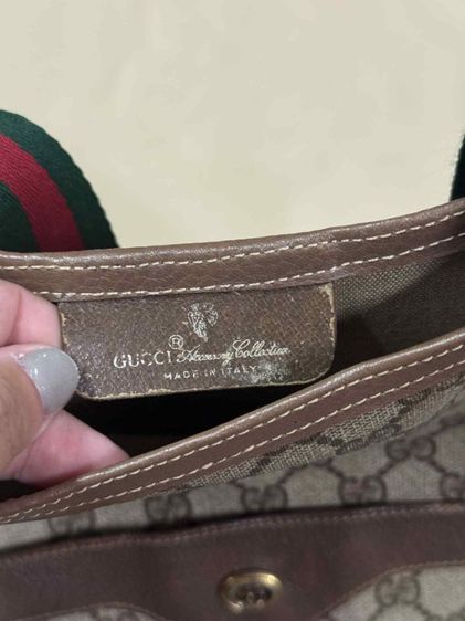 Old gucci tote bagแท้ รูปที่ 7