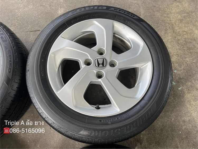 ✨ล้อแม็ก✨Honda City ใบพัด ขอบ 15 แถมยาง 175-65-15 Bridgestone ปลายปี 20 รูปที่ 5