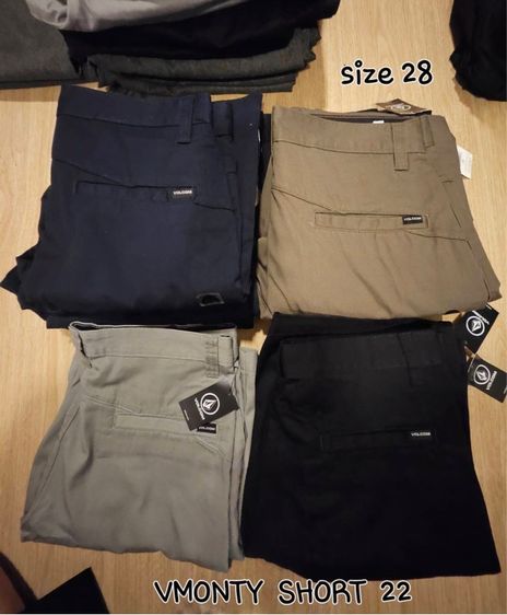 Volcom Vmonty Short 22 กางเกงชิโนขาสั้นผู้ชาย ของใหม่ พร้อมส่ง รูปที่ 3
