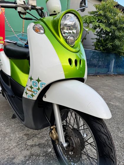 YAMAHA Fino115คาร์บูออโต้ สตาร์ทมือ สภาพรถเดิมๆเครื่องดีมากสีสวยมากต้องมาดูของจริง มีสถานที่ให้ทดลองขับขี่ก่อนซื้อ รูปที่ 11