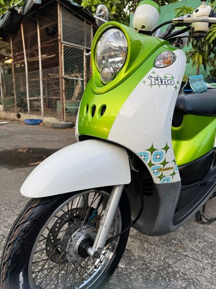 YAMAHA Fino115คาร์บูออโต้ สตาร์ทมือ สภาพรถเดิมๆเครื่องดีมากสีสวยมากต้องมาดูของจริง มีสถานที่ให้ทดลองขับขี่ก่อนซื้อ รูปที่ 12
