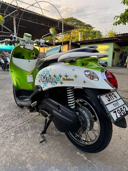 YAMAHA Fino115คาร์บูออโต้ สตาร์ทมือ สภาพรถเดิมๆเครื่องดีมากสีสวยมากต้องมาดูของจริง มีสถานที่ให้ทดลองขับขี่ก่อนซื้อ รูปที่ 9