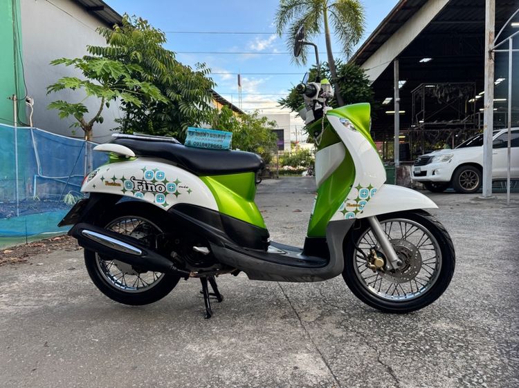 YAMAHA Fino115คาร์บูออโต้ สตาร์ทมือ สภาพรถเดิมๆเครื่องดีมากสีสวยมากต้องมาดูของจริง มีสถานที่ให้ทดลองขับขี่ก่อนซื้อ รูปที่ 2