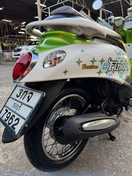 YAMAHA Fino115คาร์บูออโต้ สตาร์ทมือ สภาพรถเดิมๆเครื่องดีมากสีสวยมากต้องมาดูของจริง มีสถานที่ให้ทดลองขับขี่ก่อนซื้อ รูปที่ 15