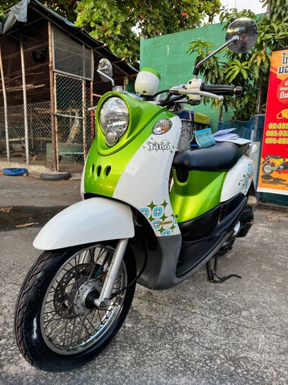 YAMAHA Fino115คาร์บูออโต้ สตาร์ทมือ สภาพรถเดิมๆเครื่องดีมากสีสวยมากต้องมาดูของจริง มีสถานที่ให้ทดลองขับขี่ก่อนซื้อ รูปที่ 8