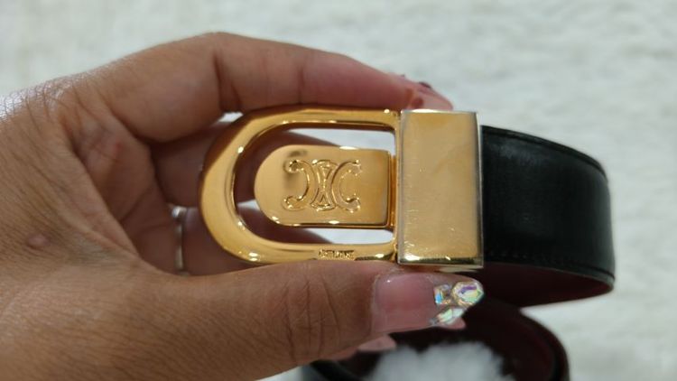 เข็มขัด หัว Celine สายแทน มือสองสภาพดี รูปที่ 3