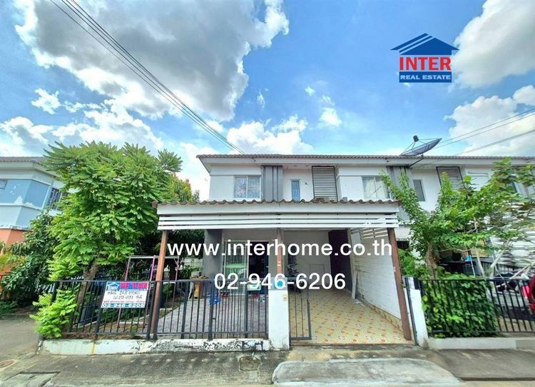 ทาวน์เฮ้าส์ 2 ชั้น 24.8 ตร.ว. หมู่บ้านพฤกษา81 พหลโยธิน-นวนคร ใกล้ห้างโลตัส ใกล้ตลาดไท ถนนพหลโยธิน ถนนเทพกุญชร2 คลองหลวง ปทุมธานี