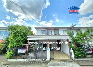 ทาวน์เฮ้าส์ 2 ชั้น 24.8 ตร.ว. หมู่บ้านพฤกษา81 พหลโยธิน-นวนคร ใกล้ห้างโลตัส ใกล้ตลาดไท ถนนพหลโยธิน ถนนเทพกุญชร2 คลองหลวง ปทุมธานี