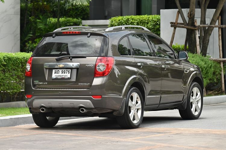 Chevrolet Captiva 2012 2.4 LTZ 4WD Utility-car เบนซิน ไม่ติดแก๊ส เกียร์อัตโนมัติ น้ำตาล รูปที่ 4