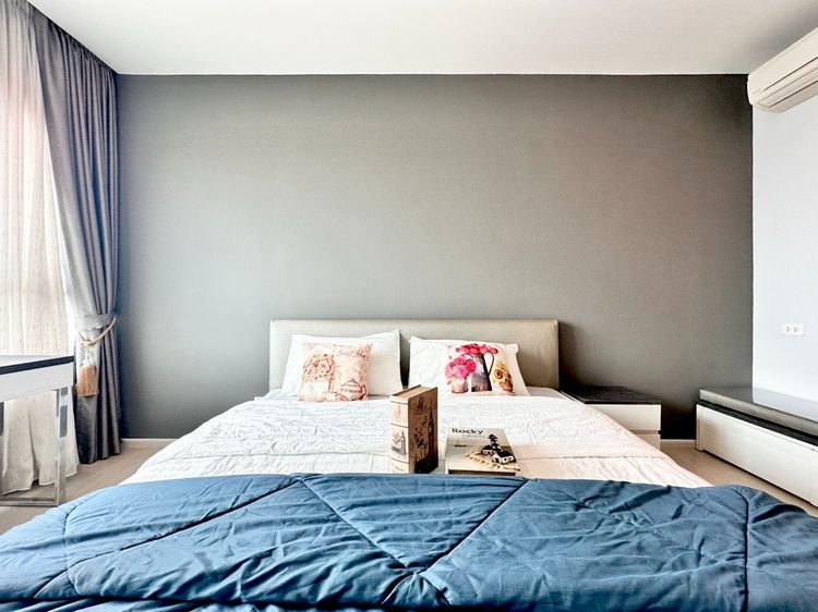 AP (Thailand) ไม่อนุญาต ตกแต่งครบ Life Ratchadaphisek ให้เช่า ตึก A ชั้น 21 ห้องชุดเลขที่ 279 213  เฟอร์นิเจอร์พร้อม ห้องสวย วิวเมือง ใกล้ MRT ห้วยขวาง รูปที่ 4