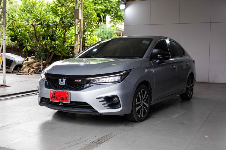 Honda City 2022 1.5 e:HEV RS Sedan ไฮบริด ไม่ติดแก๊ส เกียร์อัตโนมัติ เทา รูปที่ 3