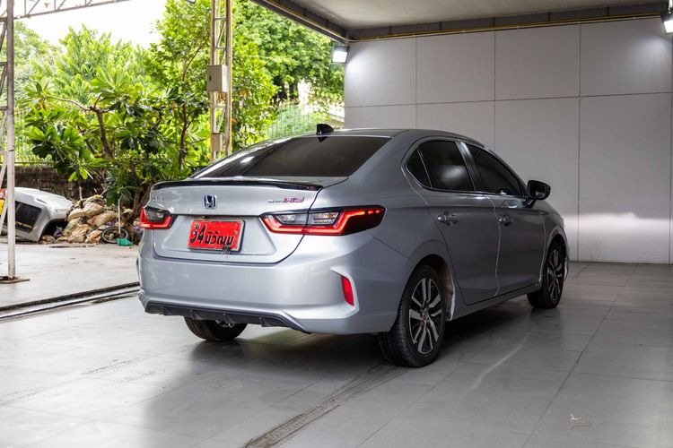 Honda City 2022 1.5 e:HEV RS Sedan ไฮบริด ไม่ติดแก๊ส เกียร์อัตโนมัติ เทา รูปที่ 4