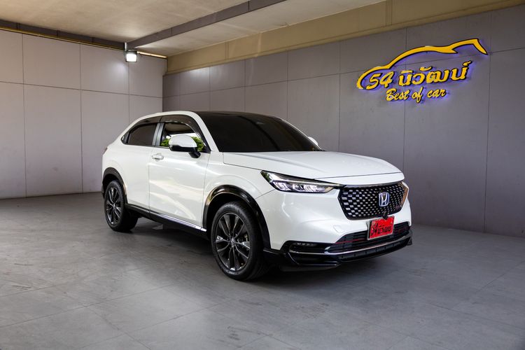 Honda HR-V 2022 1.5 e:HEV RS Utility-car ไฮบริด ไม่ติดแก๊ส เกียร์อัตโนมัติ ขาว