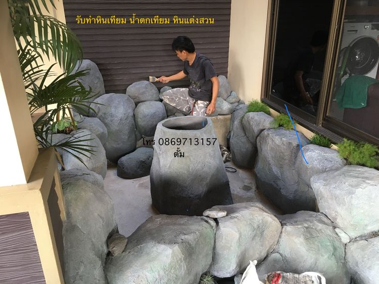 ประติมากรรมปั้นปูนสด งานปั้นปูนนูนต่ำ โดยช่างปั้นปูน และรับเพ้นท์บ้าน รูปที่ 6