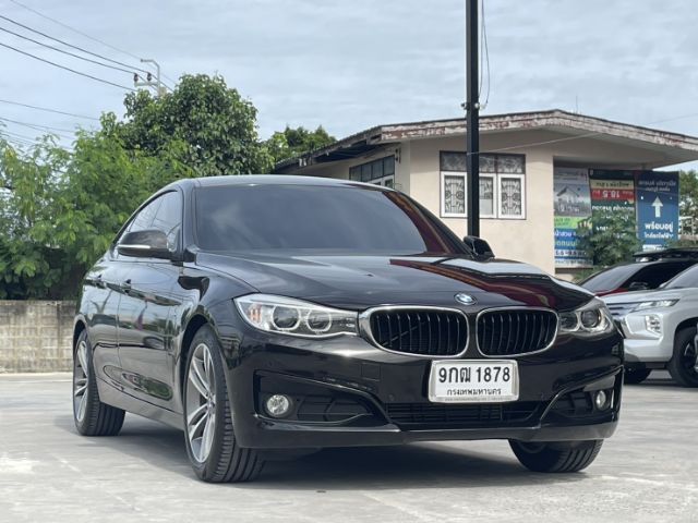 BMW Series 3 2015 320d ดีเซล เกียร์อัตโนมัติ ดำ รูปที่ 4