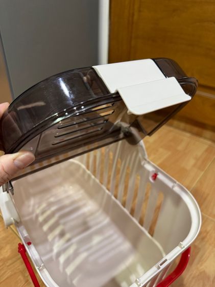 ตะกร้า กรงแมว กรงสุนัข กรงสัตว์  พลาสติดเกรดดี    สภาพสวย งานมือ2 ญี่ปุ่น รูปที่ 5