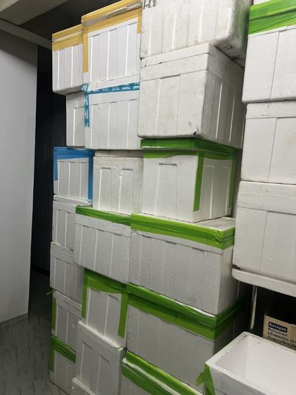 ขายด่วน กล่องโฟมใส่ของสด ใส่น้ำแข็ง-แช่แข็ง ขนาด 20 kg. เก็บความเย็นได้นาน แข็งแรงทนทาน ขายในราคาถูกๆ ขอขายแค่ใบละ 49.- รูปที่ 4