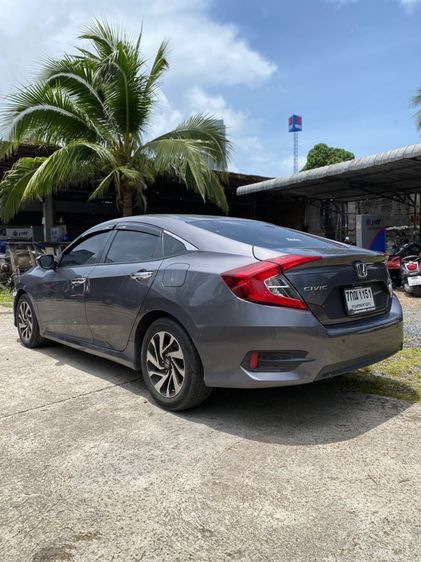 Honda Civic 2018 1.8 EL i-VTEC Sedan เบนซิน ไม่ติดแก๊ส เกียร์อัตโนมัติ เทา รูปที่ 4