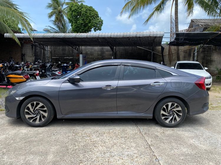 Honda Civic 2018 1.8 EL i-VTEC Sedan เบนซิน ไม่ติดแก๊ส เกียร์อัตโนมัติ เทา รูปที่ 3