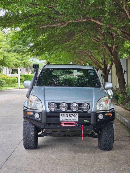 Toyota Land Cruiser Prado 2004 3.0 D4D 4WD ดีเซล เกียร์อัตโนมัติ บรอนซ์เงิน รูปที่ 3