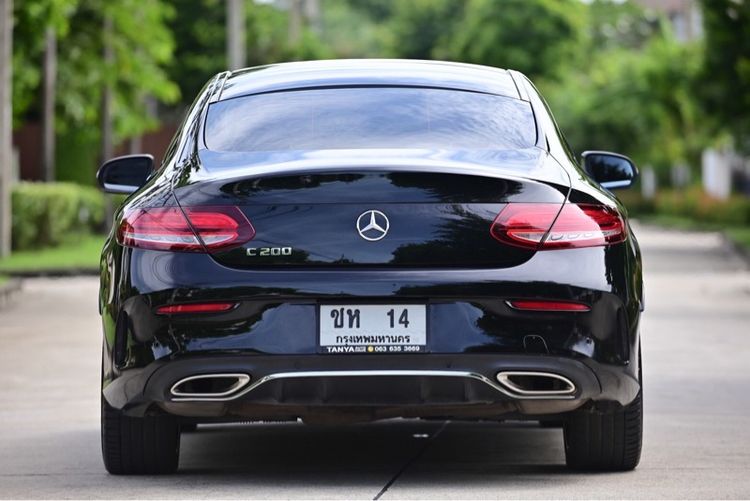 Mercedes-Benz C-Class 2022 C200 Sedan เบนซิน ไม่ติดแก๊ส เกียร์อัตโนมัติ ดำ รูปที่ 4