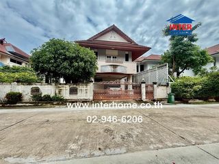 บ้านเดี่ยว 2 ชั้น 100 ตร.ว. หมู่บ้านปรีชา ซอยหลังวัดหนามแดง ถนนศรีนครินทร์ บางพลี สมุทรปราการ