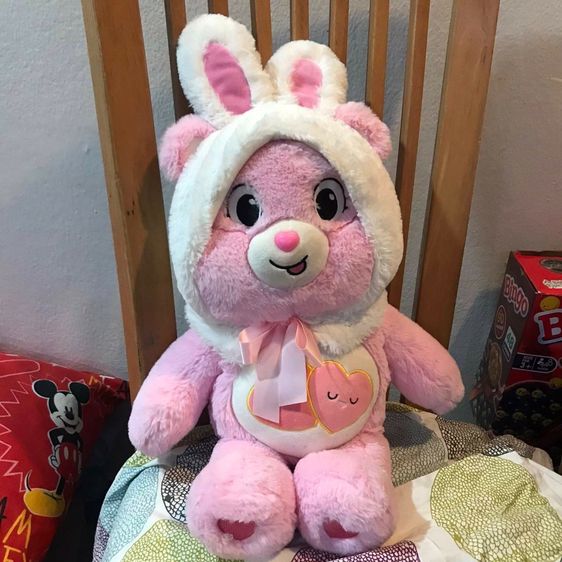 ตุ๊กตาแคร์แบร์แท้ ตัวใหญ่ขนนุ่มกอดอบอุ่นสนใจโทร0833001181 รูปที่ 3