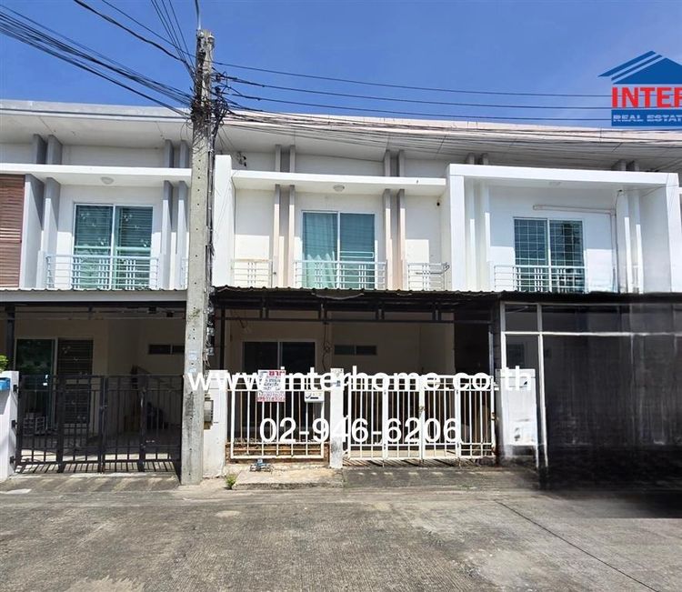 ทาวน์เฮ้าส์ 2 ชั้น 16 ตร.ว. หมู่บ้านพฤกษาทาวน์ เน็กซ์ รามอินทรา-วงแหวนฯ ใกล้แยกถนนปัญญาอินทรา ถนนกาญจนาภิเษก ถนนพระยาสุเรนทร์ เขตคลองสามวา 