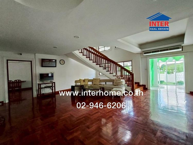 บ้านเดี่ยว 2 ชั้น 168 ตร.ว. หมู่บ้านเมืองทองธานี โครงการ5 ซอย2 ถนนแจ้งวัฒนะ ตำบลบางพูด อำเภอปากเกร็ด จังหวัดนนทบุรี รูปที่ 3