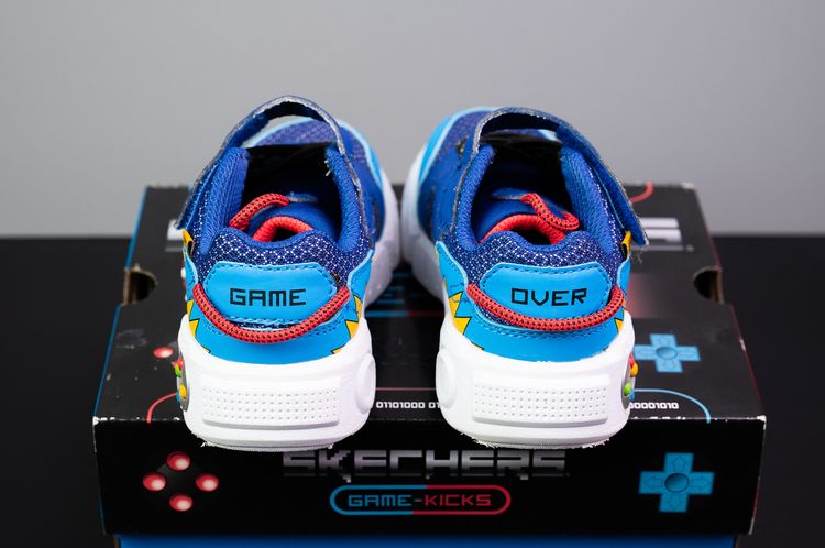 รองเท้าเด็กมือ 2 Skechers รองเท้าเด็กผู้ชาย Boys Gametronix Shoes - Air-Cooled Memory Foam รูปที่ 4