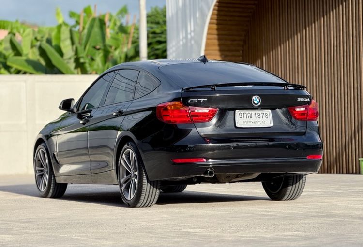 BMW Series 3 2015 320d Sedan ดีเซล ไม่ติดแก๊ส เกียร์อัตโนมัติ ดำ รูปที่ 4