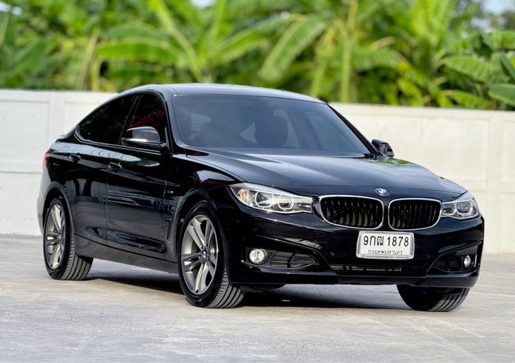 BMW Series 3 2015 320d Sedan ดีเซล ไม่ติดแก๊ส เกียร์อัตโนมัติ ดำ รูปที่ 2