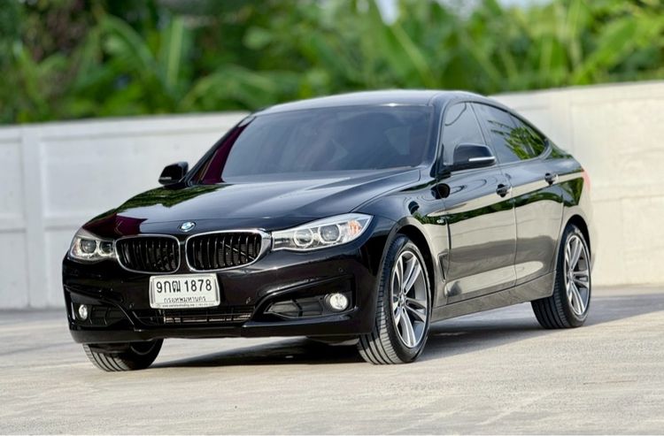 BMW Series 3 2015 320d Sedan ดีเซล ไม่ติดแก๊ส เกียร์อัตโนมัติ ดำ รูปที่ 3