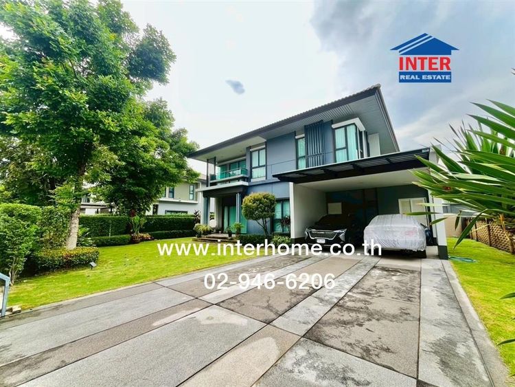 บ้านเดี่ยว 2 ชั้น 110.3 ตร.ว. หมู่บ้านฮาบิเทียยาร์ด รามอินทรา ถนนปัญญาอินทรา ถนนรามอินทรา ถนนหทัยราษฏร์ เขตคลองสามวา กรุงเทพมหานคร รูปที่ 2