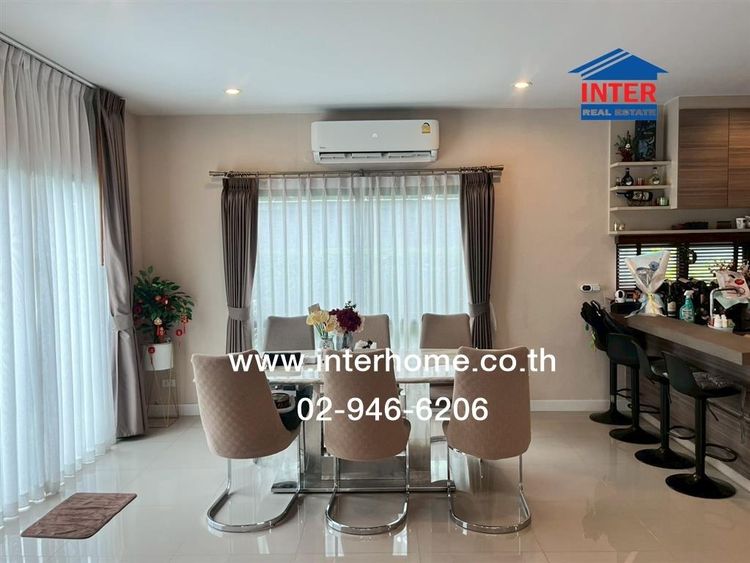 บ้านเดี่ยว 2 ชั้น 110.3 ตร.ว. หมู่บ้านฮาบิเทียยาร์ด รามอินทรา ถนนปัญญาอินทรา ถนนรามอินทรา ถนนหทัยราษฏร์ เขตคลองสามวา กรุงเทพมหานคร รูปที่ 4