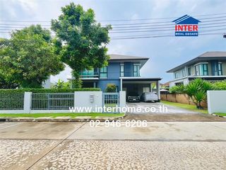 บ้านเดี่ยว 2 ชั้น 110.3 ตร.ว. หมู่บ้านฮาบิเทียยาร์ด รามอินทรา ถนนปัญญาอินทรา ถนนรามอินทรา ถนนหทัยราษฏร์ เขตคลองสามวา กรุงเทพมหานคร
