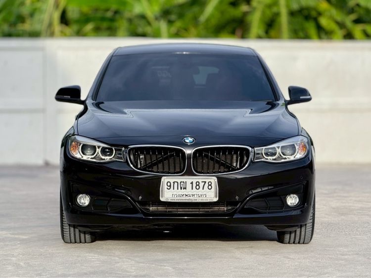 BMW Series 3 2015 320d Sedan ดีเซล ไม่ติดแก๊ส เกียร์อัตโนมัติ ดำ รูปที่ 2