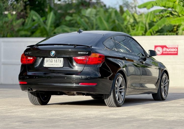 BMW Series 3 2015 320d Sedan ดีเซล ไม่ติดแก๊ส เกียร์อัตโนมัติ ดำ รูปที่ 4