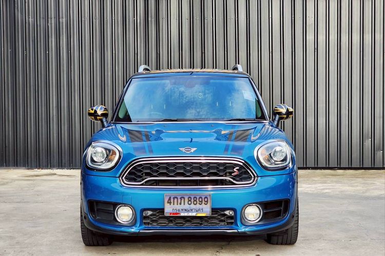 Mini COUNTRYMAN 2018 2.0 S Sedan เบนซิน ไม่ติดแก๊ส เกียร์อัตโนมัติ น้ำเงิน รูปที่ 3