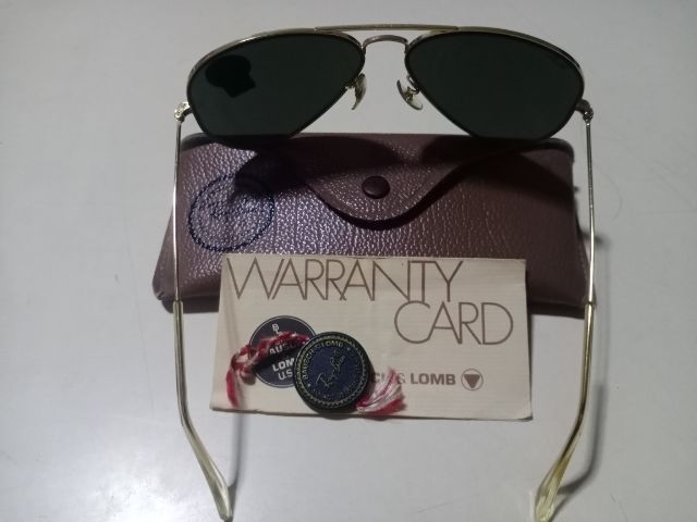 แว่นตา RayBan Aviator G-15 size 58 - 14 mm. Made In U.S.A. รูปที่ 3