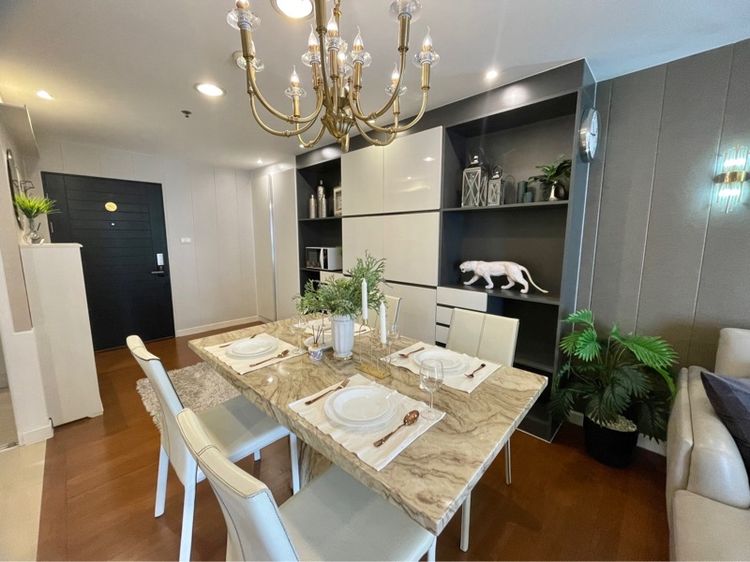 ตกแต่งครบ ไม่อนุญาต Belle Grand Rama9 3Beds 3นอน sell rent เช่า ขาย เบ็ลแกรนด์พระราม9 mrtพระราม9 รูปที่ 3