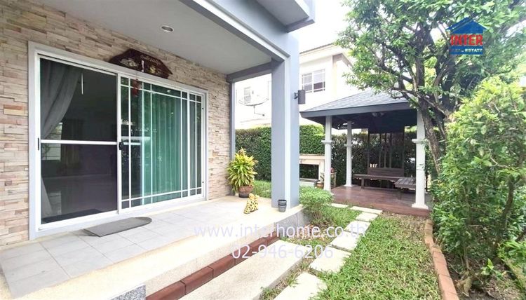 ไม่ใช่ บ้านเดี่ยว 2 ชั้น 68.6 ตร.ว. หมู่บ้านนันทวันอุทยาน-อักษะ ใกล้สวนพุทธมณฑล ถนนพุทธมณฑลสาย4 ถนนอุทยาน พุทธมณฑล นครปฐม รูปที่ 3