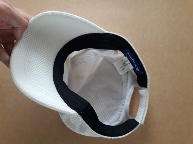 หมวก Champion หัวแบน สีขาว โลโก้ทอง รูปที่ 9