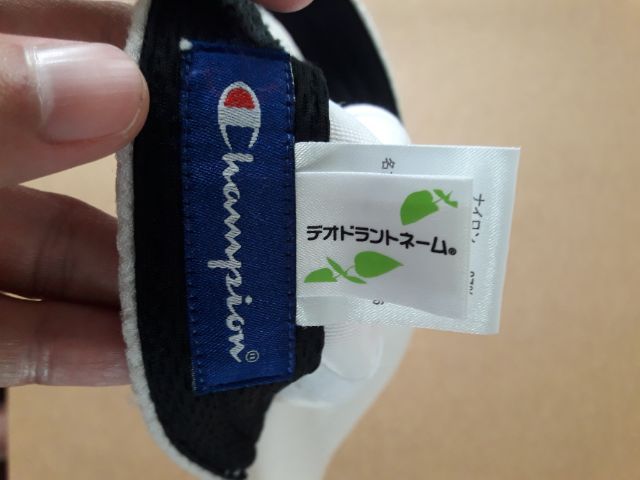 หมวก Champion หัวแบน สีขาว โลโก้ทอง รูปที่ 10