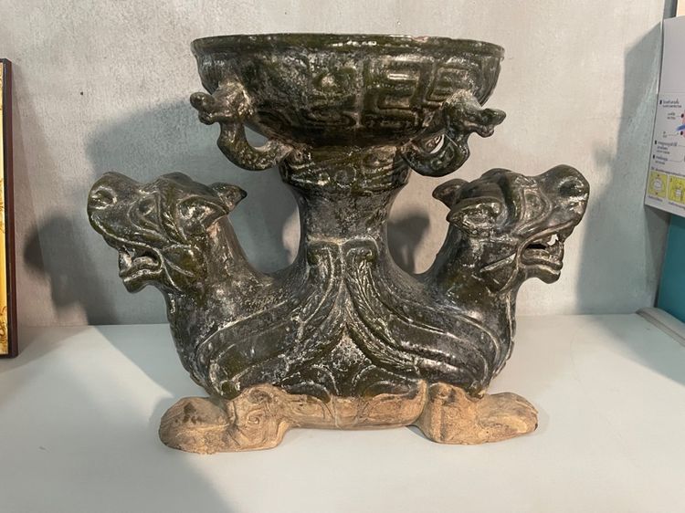 งานดินเผาร่วมสมัย ล้องานราชวงศ์จิ๋น  รูปที่ 2