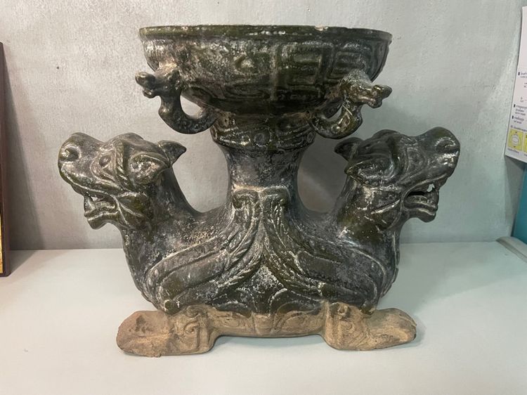 งานดินเผาร่วมสมัย ล้องานราชวงศ์จิ๋น 